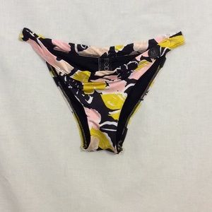 Floral print bikini bottoms